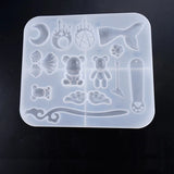 Mermaid Tail Hair Pin Shell UV Resin Jewelry Making Mold