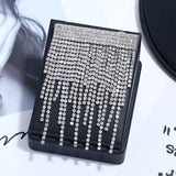 Mini Rhinestone Hair Claws with Tassel Lady Hairwear