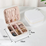 Mini Portable Jewelry Box Display Organizer Travel Case