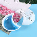 Moon Silicone Tray Mold Jewelry Storage Dish Concrete Trinket Mold