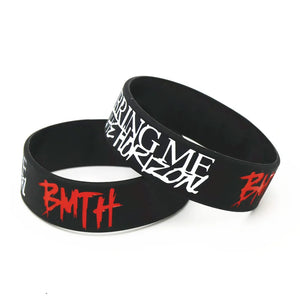 Music Band Silicone Bracelets Death Metal Rock Music Wristband Fans SH211