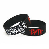Music Band Silicone Bracelets Death Metal Rock Music Wristband Fans SH211