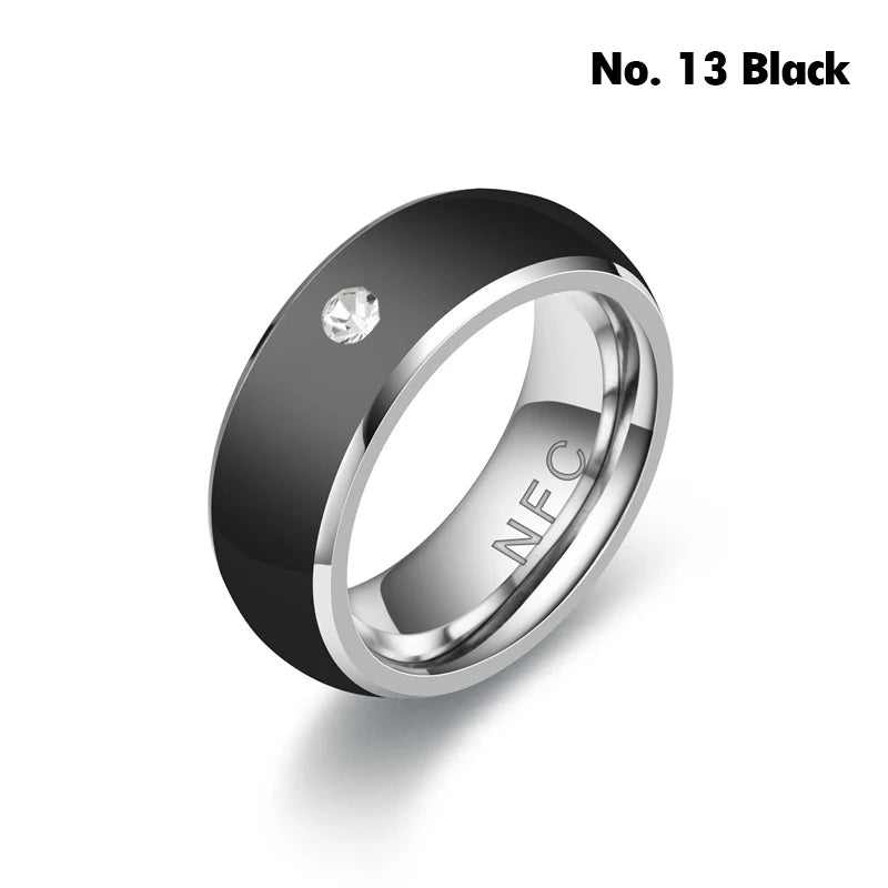 NFC Finger Ring for Android Phone Multifunctional Wearable Waterproof Smart Ring