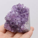 1PC Natural Amethyst Crystal Cluster Quartz Raw Crystals Healing Stone