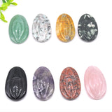 Natural Crystal Source Of Life Statue Healing Reiki Gemstone Quartz Figurine