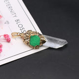 Natural Amazonite Quartz Pendants Jewelry Making DIY
