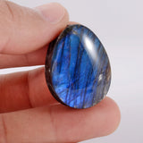 Labradorite Stone Teardrop Ear Plug Gauges