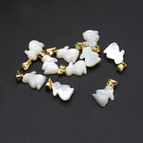 Shell Rabbit Pendant for Jewelry Making DIY Necklace Women Chocker