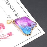 Natural Stone Pendants Healing Crystals Charms for Jewelry Making DIY