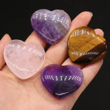 Natural Stone Rose Quartz Heart Chakra Healing Reiki Gem 40mm