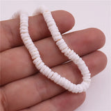 Natural Irregular Gravel Chip Choker Beach Shell Beads Pendant Necklace