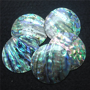 Abalone Shell Pendants Mother Of Pearl DIY Necklace Making 50MM