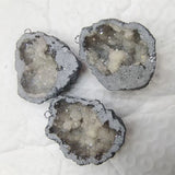 Nature Crystal Cave Pendant 30X40MM