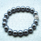 1PC Mother of Pearl Shell Women Bracelets 10MM Round Shape 3 Colors