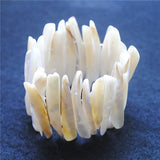 1PC Shell Bracelet Mother Of Pearl Women Bangle 45MM Height