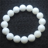 Nature Shell Bracelets Mother Of Pearl 12MM Round Shape For Women's Party
