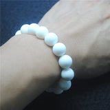 Nature Shell Bracelets Mother Of Pearl 12MM Round Shape For Women's Party