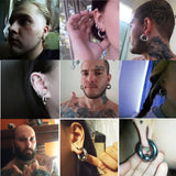 Surgical Steel 0G-8G CBR PA Septum Piercing Jewelry