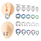 Surgical Steel 0G-8G CBR PA Septum Piercing Jewelry