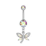 1PC Belly Button Rings, Gothic Navel Piercing Jewelry