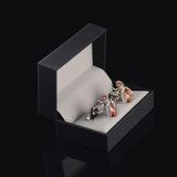 Cufflinks Box Gift Storage Case Plastic Jewelry BOX