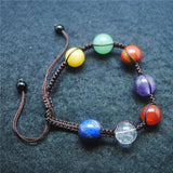Flexible Gem Stone Bracelets Round And Square Shape 12MM