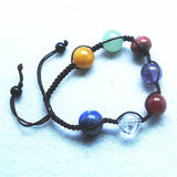 Flexible Gem Stone Bracelets Round And Square Shape 12MM