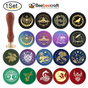 Pine Cones Wax Seal Stamp 30mm for Invitations