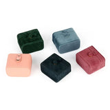 High-end Velvet Mini Organizer Jewelry Box Storage Box