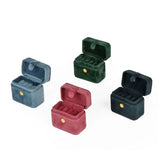 High-end Velvet Mini Organizer Jewelry Box Storage Box