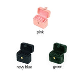 High-end Velvet Mini Organizer Jewelry Box Storage Box