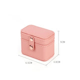 High-end Velvet Mini Organizer Jewelry Box Storage Box