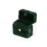 High-end Velvet Mini Organizer Jewelry Box Storage Box