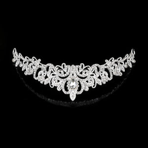 Crystal Bridal Tiaras Headband for Girls Prom Wedding Party Hair Jewelry