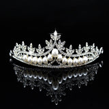 Crystal Bridal Tiaras Headband for Girls Prom Wedding Party Hair Jewelry