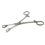 Slotted Sponge Forceps Ring Clamp Pliers Piercing Tool