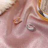 Punk Metal Ear Cuff for Women No Piercing C Shape Ear Wrap Clip