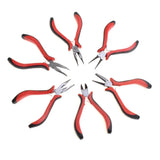 Red Jewelry Pliers Tool for Beadwork Repair Beading Making DIY