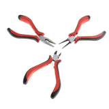 Red Jewelry Pliers Tool for Beadwork Repair Beading Making DIY