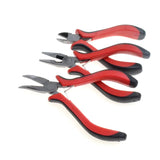 Red Jewelry Pliers Tool for Beadwork Repair Beading Making DIY