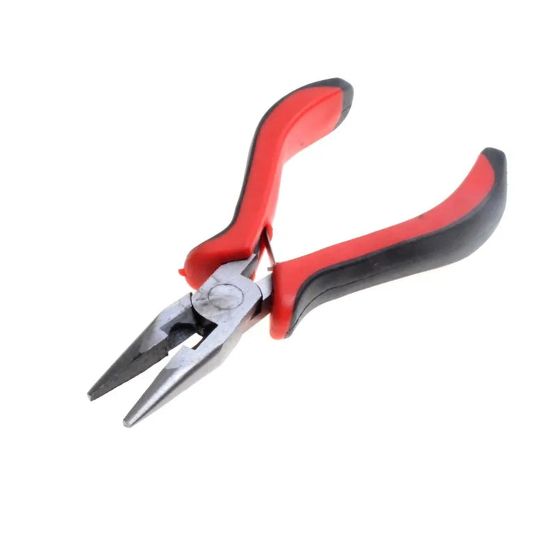 Red Jewelry Pliers Tool for Beadwork Repair Beading Making DIY