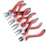 Red Jewelry Pliers Tool for Beadwork Repair Beading Making DIY