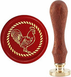 Rooster Wax Seal Stamp Animal Sealing Wax Stamps 30mm Retro Vintage Brass Stamp