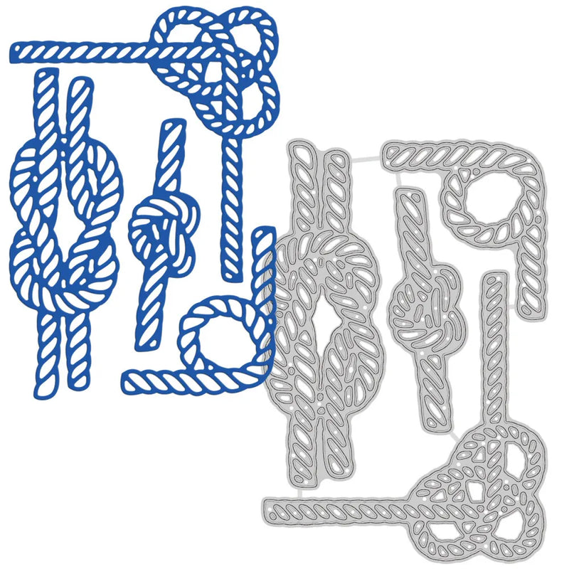 1PC Rope Metal Cutting Dies for DIY Scrapbooking Cards Making Album Envelope