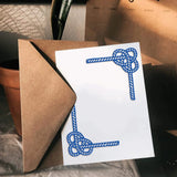 1PC Rope Metal Cutting Dies for DIY Scrapbooking Cards Making Album Envelope