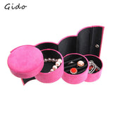 3 Layer Rotating Jewelry Box Ring Organizer Holder