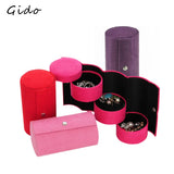 3 Layer Rotating Jewelry Box Ring Organizer Holder