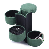 3 Layer Rotating Jewelry Box Ring Organizer Holder