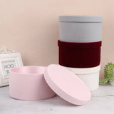 Flannelette Flower Boxes for Gifts: Wedding Candy Box