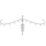 Sexy Navel Piercing with Waist Chain Drop Pendant